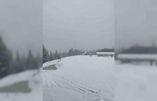 İlkbahar yerini kışa bıraktı, turizm alanı yeniden...