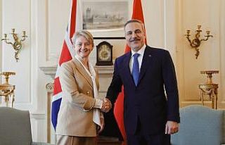 İngiliz Bakan Cooper’dan Bakan Fidan’la görüşme...