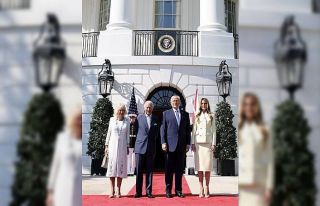 İngiltere Kralı Charles ve eşi Kraliçe Camilla...