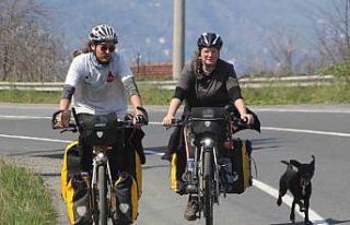 İngiltere’den çıkıp 6 kıtayı bisikletle geçmeyi...