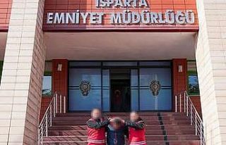 Isparta’da 21 yıl 3 ay hapis cezası bulunan hükümlü...