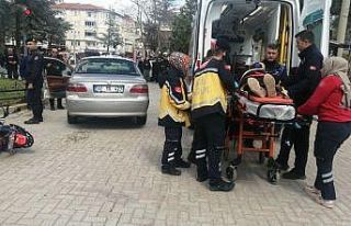 Isparta’da otomobil ile motosiklet çarpıştı:...