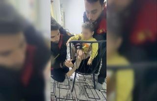 İtfaiyeci babanın oğlunu mesai arkadaşları kurtardı