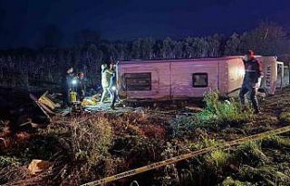 İznik’te feci kaza: 1 ölü, 12 yaralı