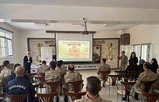Jandarma ekiplerine sağlık eğitimi