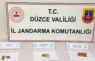 Jandarma uygulamasında 8 kişi uyuşturucu maddeyle...