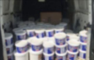 Jandarma yol kontrolünde süt denetimi yaptı