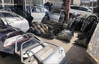 Kaçak oto parçasıyla 2 milyonluk haksız kazanç...