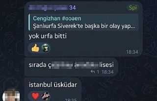 Kahramanmaraş saldırısının ardından tehdit içerikli...