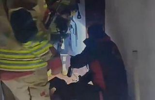 Kahramanmaraş’ta çıkan yangında evde mahsur...