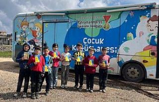 Kahramanmaraş’ta mobil kütüphane