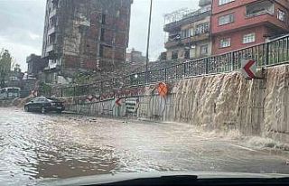 Kahramanmaraş’ta sağanak etkili oldu