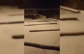 Karakoçan’da kar yağışı etkili oldu