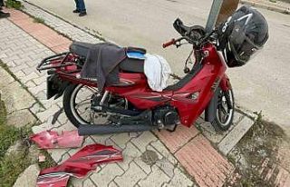 Karaman’da motosiklet kazası: 1 yaralı