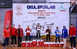 Karatenin yıldızları Denizli’de buluştu