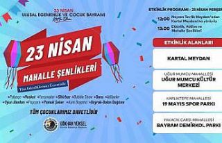 Kartal’da Milli Egemenlik Gururu ve Çocuk Bayramı...