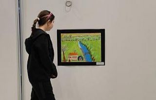 Kartepe’de öğrencilerin 23 Nisan temalı eserleri...