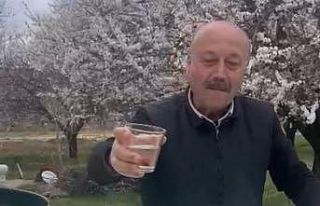 Kayısı bahçelerinde "zemzemli" ilaçlama