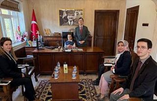 Kaymakamlık koltuğu çocuklara emanet edildi