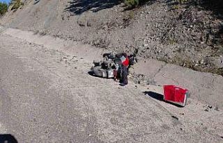 Kazada ağır yaralanan Ankara Enduro Motosiklet Kulübü...