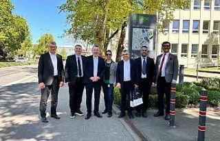 KBÜ Almanya’da akademik iş birliği görüşmeleri...