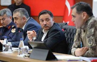 Kent Güvenlik Danışma Kurulu Vali Çiçek başkanlığında...