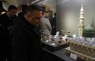 Kilis’te Mukaddes Emanetler sergisi ziyarete açıldı