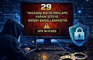 Kırşehir’de 29 siteye erişim engeli