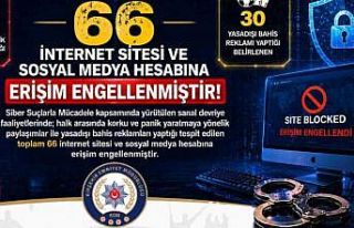 Kırşehir’de bazı internet sitesi ve sosyal medya...