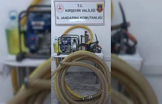 Kırşehir’de kaçak kazı yapan 8 şüpheli suçüstü...