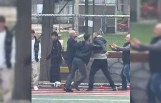 Kocaeli’de kadın hakeme saldırı girişimi kamerada