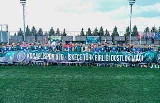 Kocaelispor U19 ile İskeçe Türk Birliği dostluk...