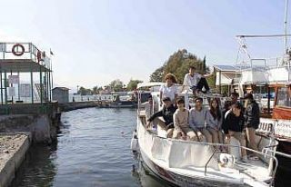 Köyceğiz Gölü’nde incelemelerde bulunuldu