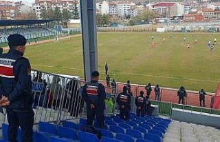 Kritik maçta geniş güvenlik önlemi