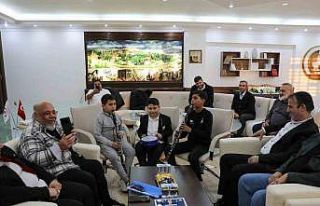 Küçük müzisyenlere Başkandan destek sözü