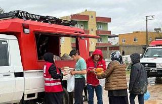 Kurtalan’da sel mağdurlarına destek