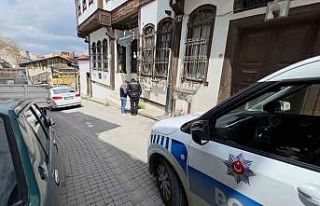 Kütahya’da doğal gaz kaçağı ihbarı ekipleri...