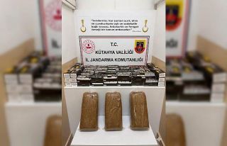 Kütahya’da kaçak tütün ve sigara operasyonu