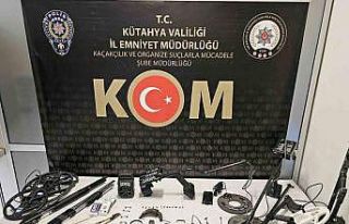 Kütahya’da tarihi eser kaçakçılığı operasyonu