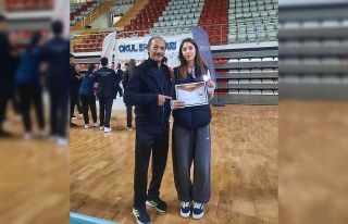 Kütahyalı sporcu Güllüzar Nas Türkiye ikincisi...