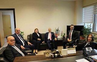 KUTSO Heyeti, Tarım Havzaları Daire Başkanı Dr....