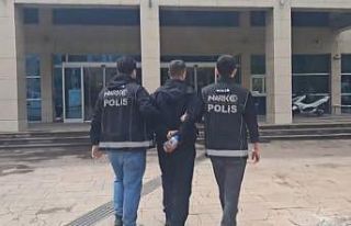 Kuyuya saklanan uyuşturucu hükümlüsü tutuklandı