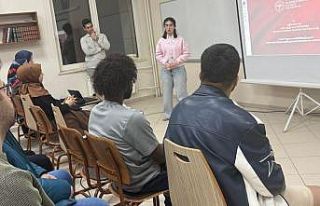 KYK yurdunda sıtma farkındalık eğitimi