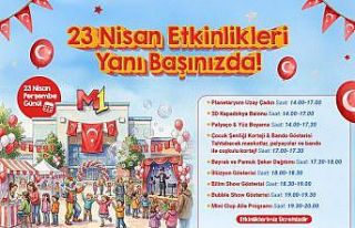 M1 Konya AVM’den 23 Nisan’da çocuklar için ücretsiz...