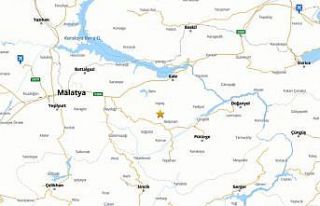 Malatya’da 4,4 büyüklüğünde deprem