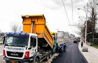 Malatya’da çevre yolu yan yolları yenileniyor