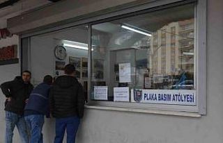 Manisa’da 22 günde 7 bin 500 plaka değişti