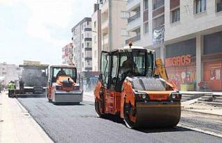 Mardin Büyükşehir Belediyesi, asfalt ve yol yenileme...