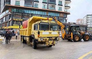 Mardin Büyükşehir Belediyesi ve MARSU ekipleri...