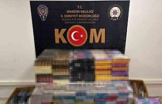 Mardin’de 19 bin paket kaçak sigara ele geçirildi